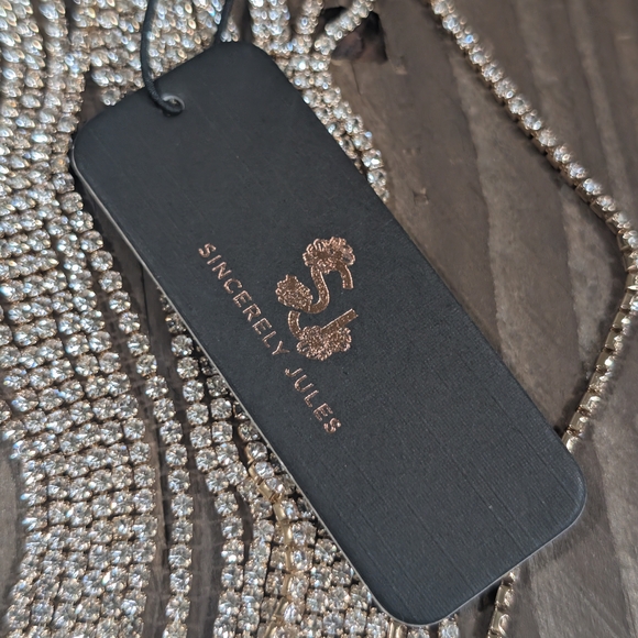 NWT Sincerely Jules Gold and Silver Sparkle Necklace - Picture 4 of 6